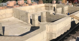 Фундамент с цокольным этажом под ключ заказать в Мценске - фундамент цокольный этаж под ключ цена от 7244 руб за м2